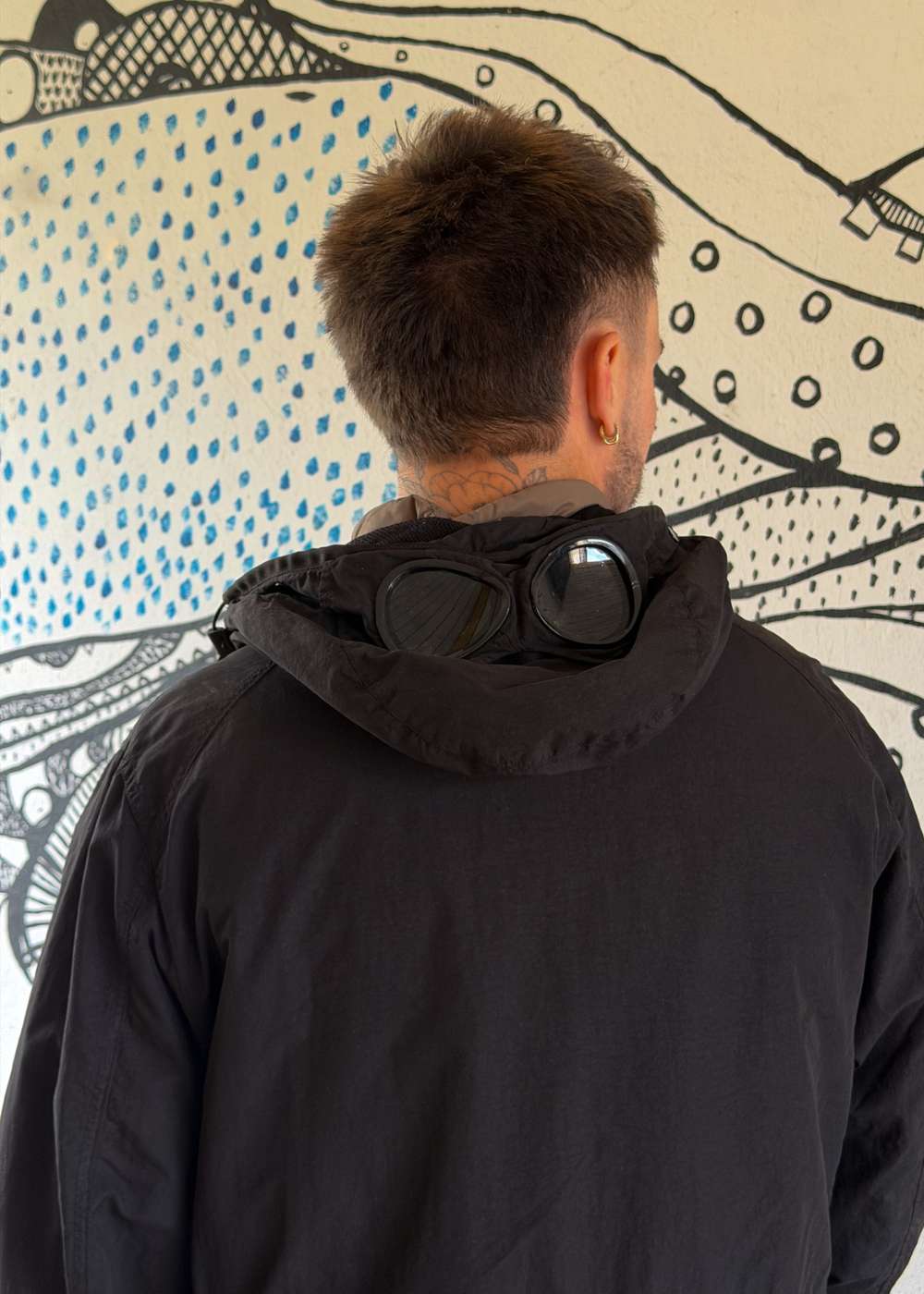 Medium Jacket Flatt Nylon - Black