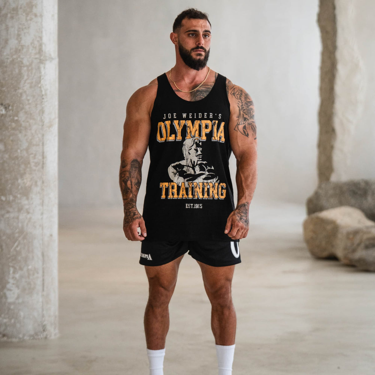Raw Hem Olympia Training Stringer