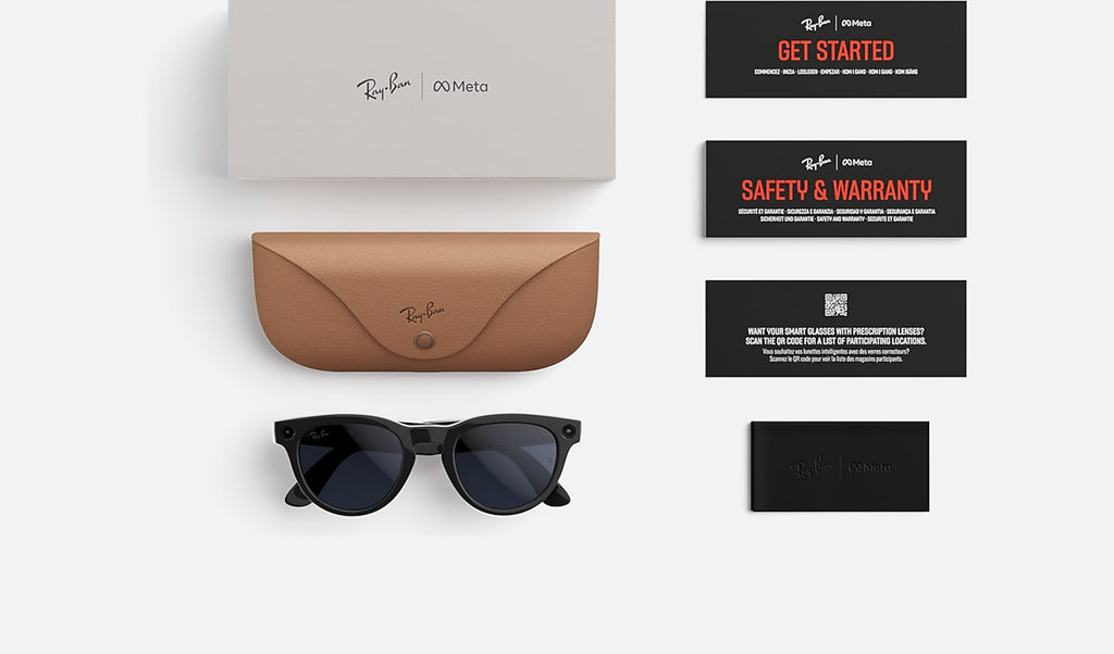 RAY-BAN META LOW BRIDGE FIT HEADLINER - GEN 2 rame Shiny Black | Lenses G-15 Green
