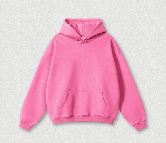 SPARK Plus-size Unisex Plush Athletic Hoodie TH2406