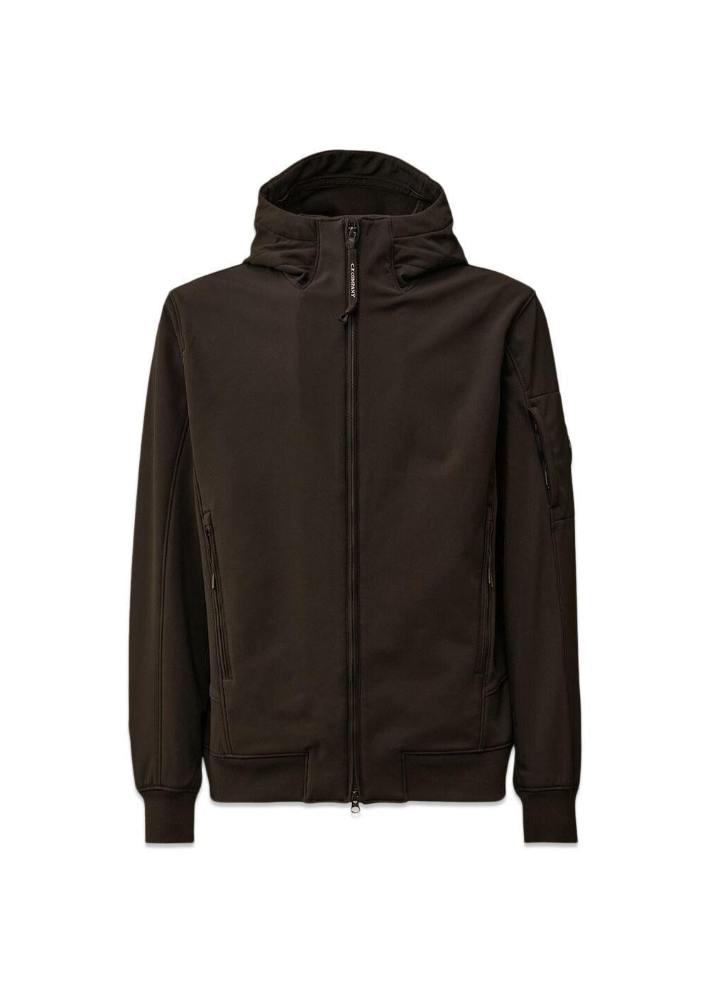 Shell-R Hooded Lens Jacket - Black