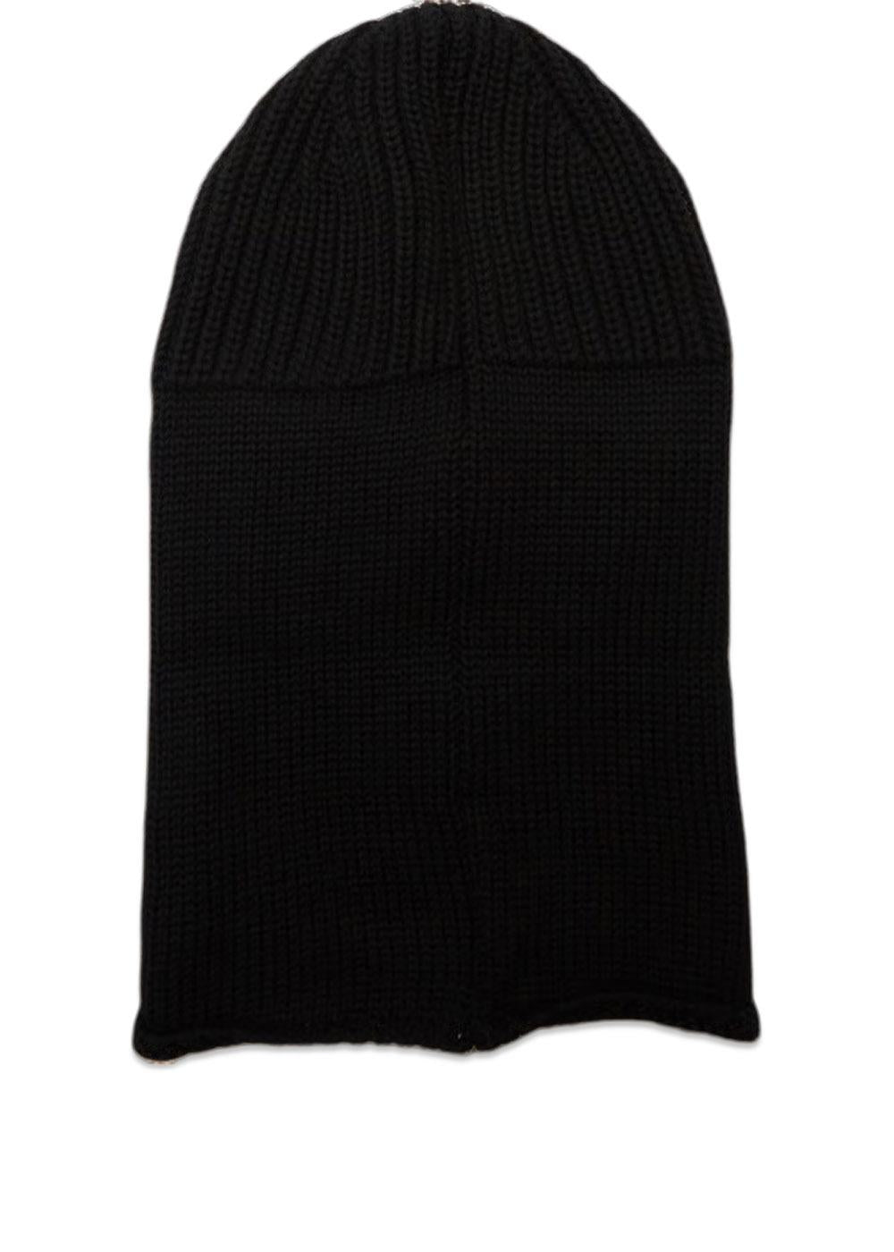 Ski Mask Merino Wool - Black
