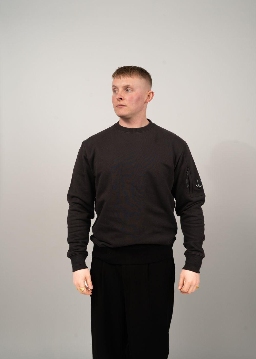 Sweatshirts - Crew Neck - Black