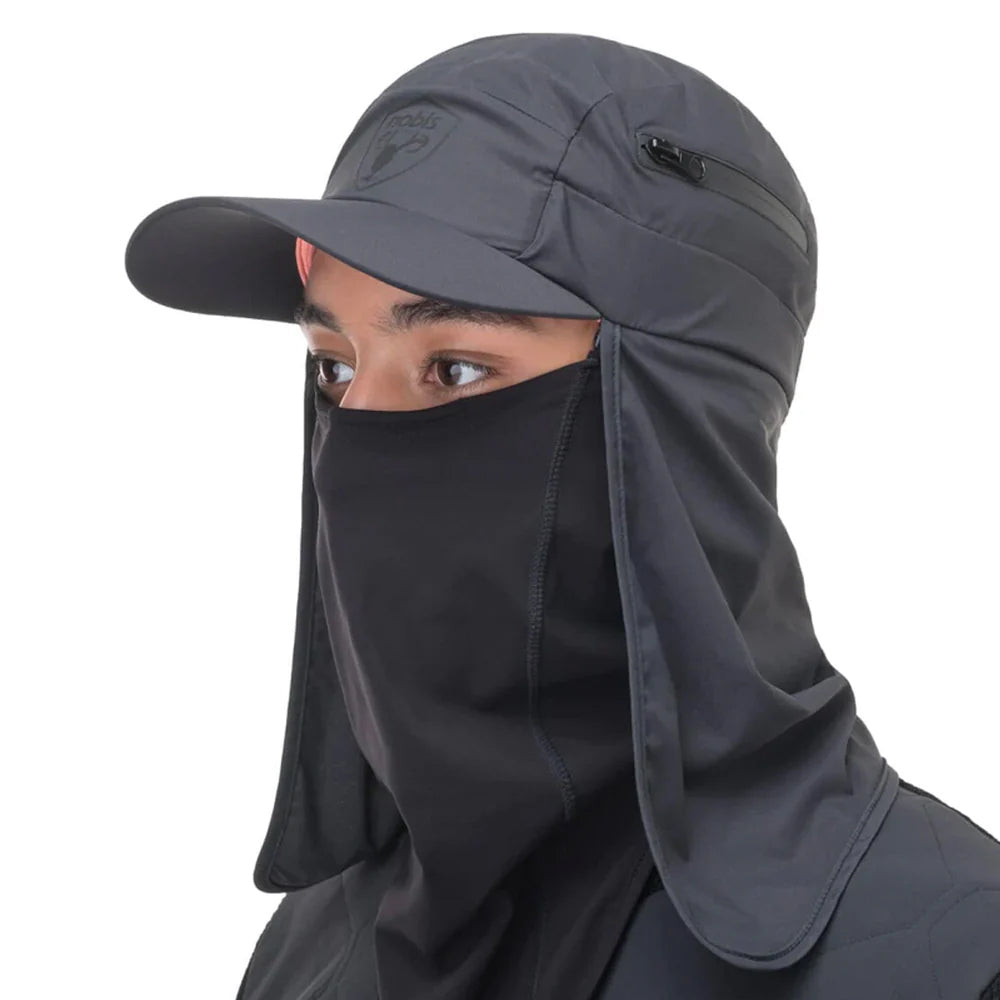 TAL UNISEX 3-IN-1 CAP BLACK