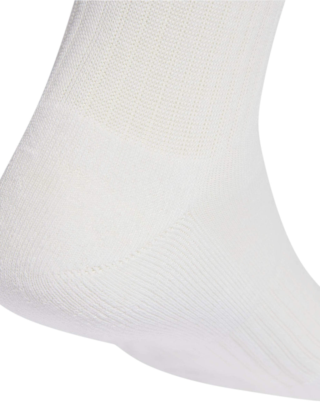 3-Stripes Cushioned Crew Socks 3 Pair Pack - White/Black