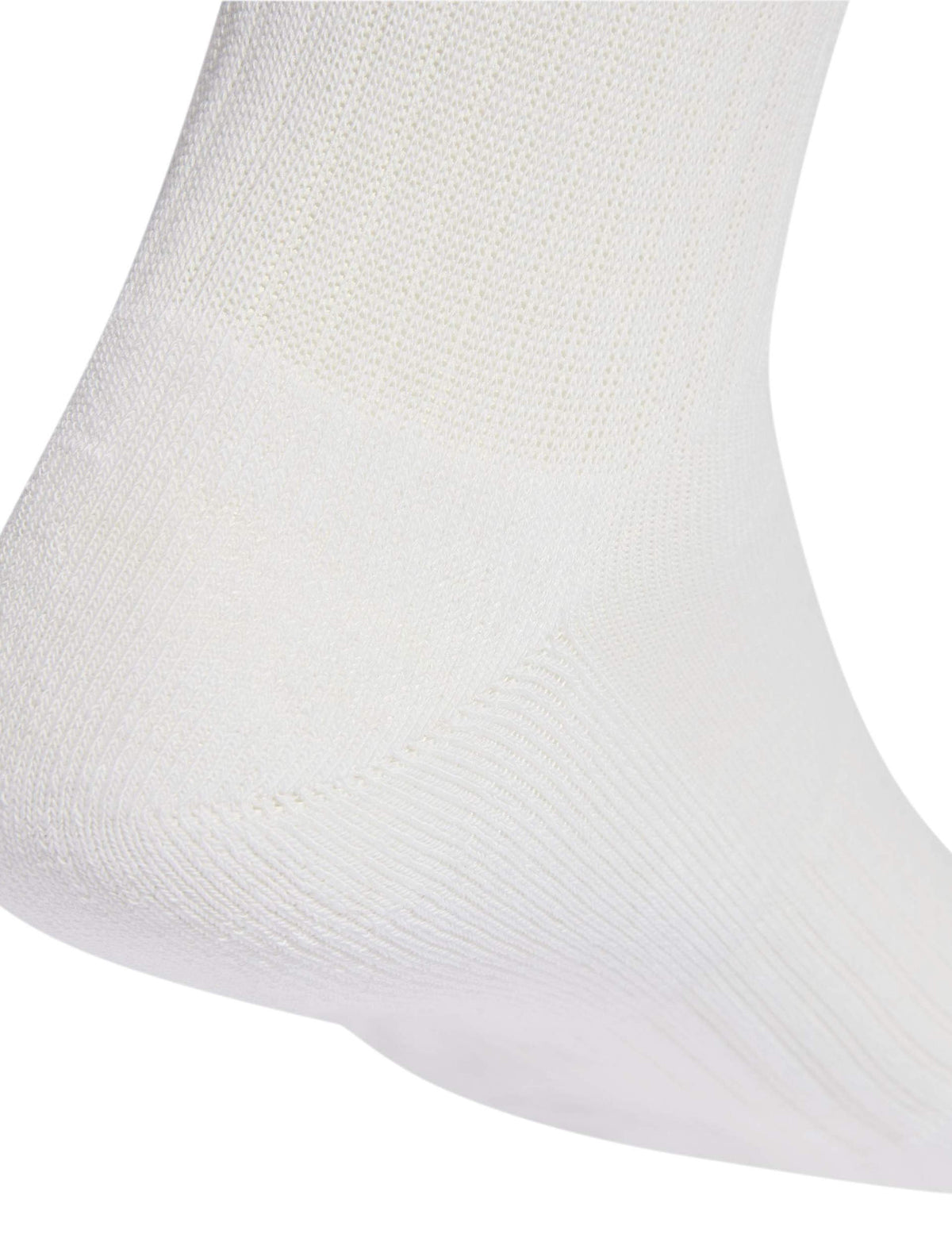 3-Stripes Cushioned Crew Socks 3 Pair Pack - White/Black