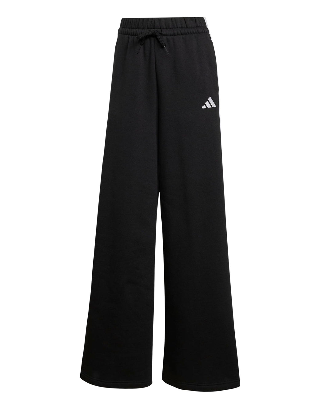 3-Stripes Fleece Wide Pant - Black