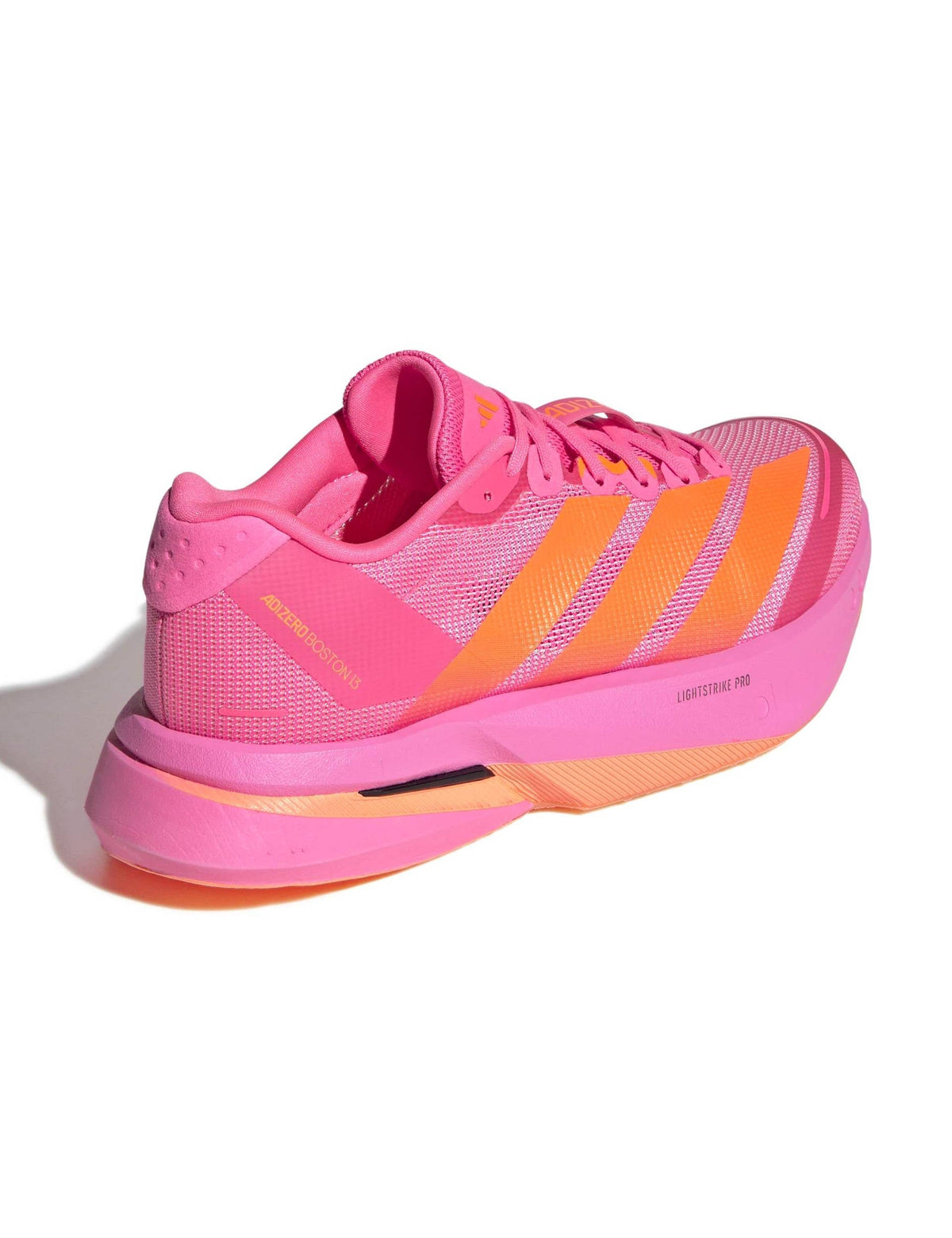 Adizero Boston 13 Shoes - Lucid Pink/Lucid Orange/Iron Metallic