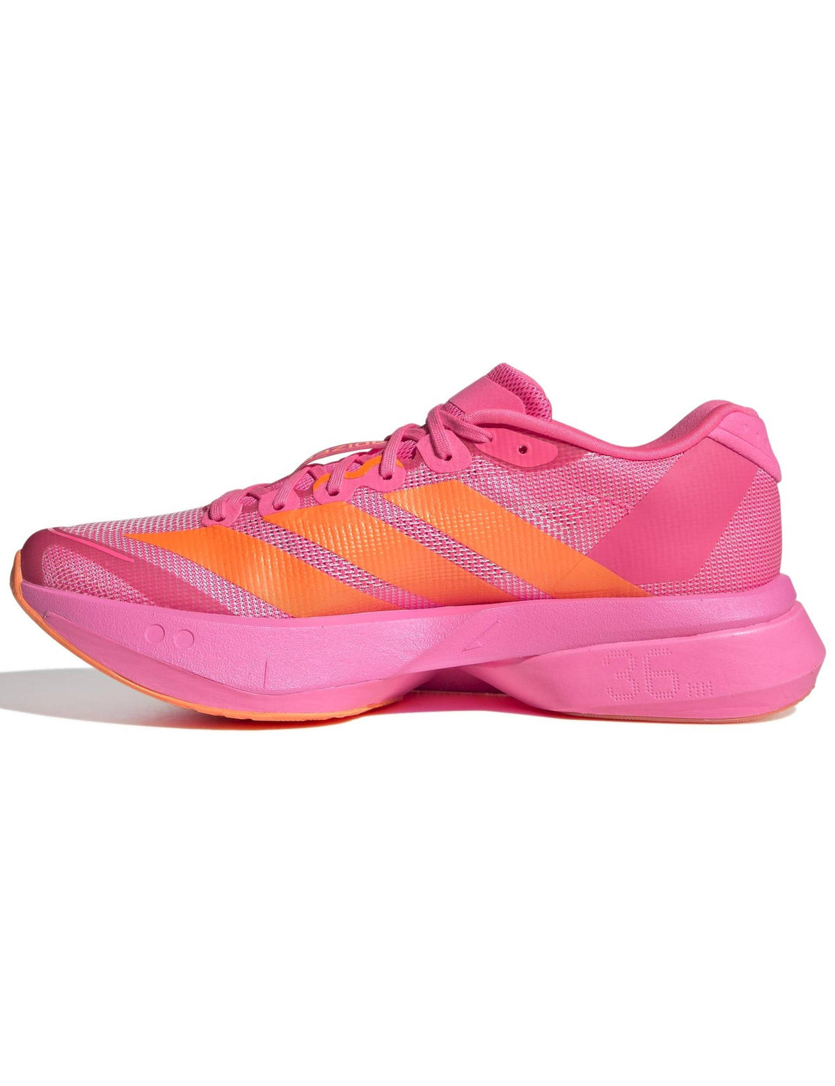 Adizero Boston 13 Shoes - Lucid Pink/Lucid Orange/Iron Metallic