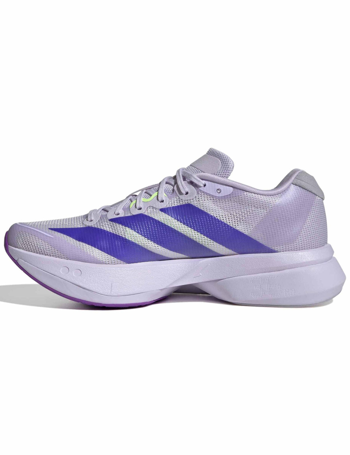 Adizero Boston 13 Shoes - Purple Tint/Solar Purple/Green Spark