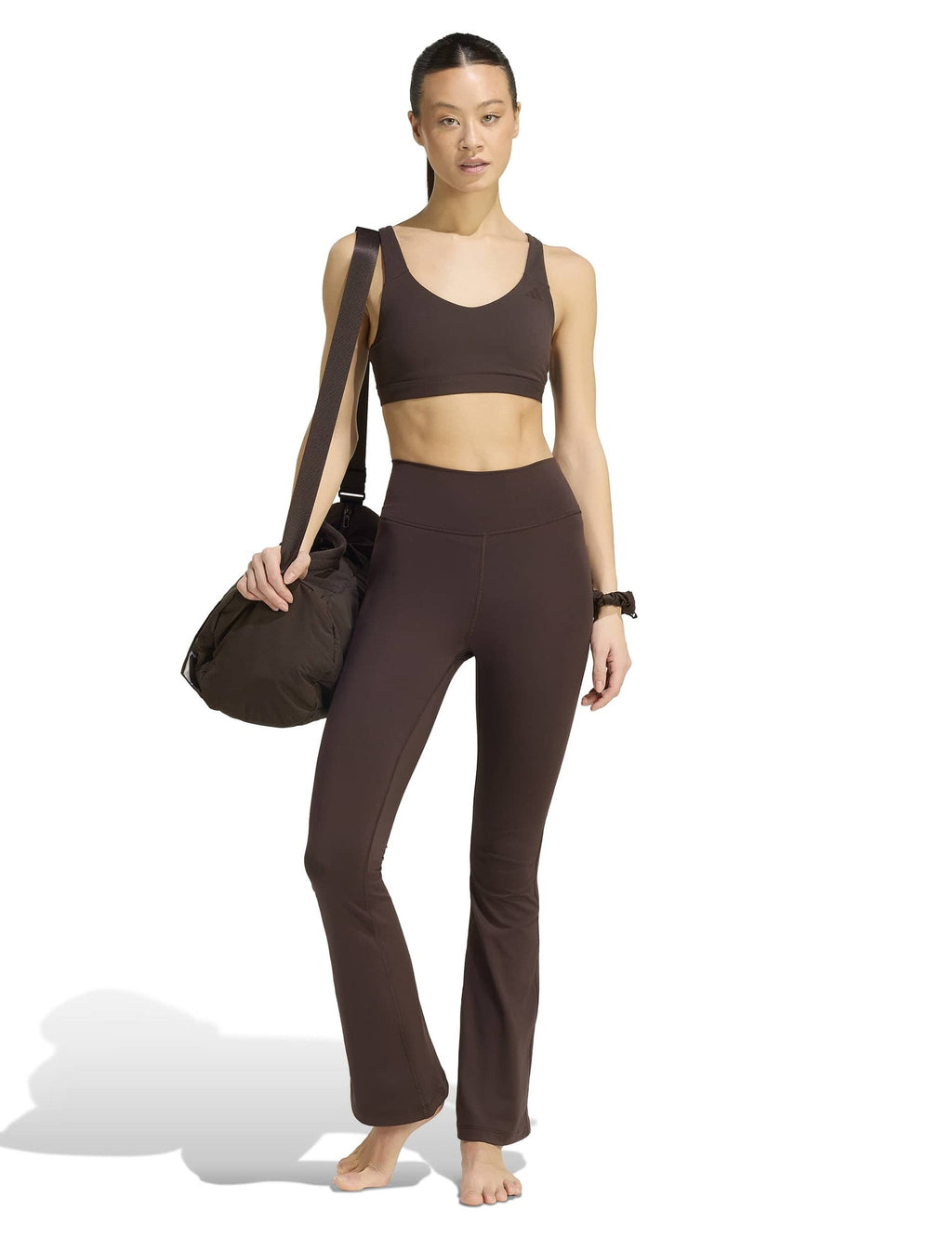 All Me Essentials Flare Leggings - Aurora Coffee