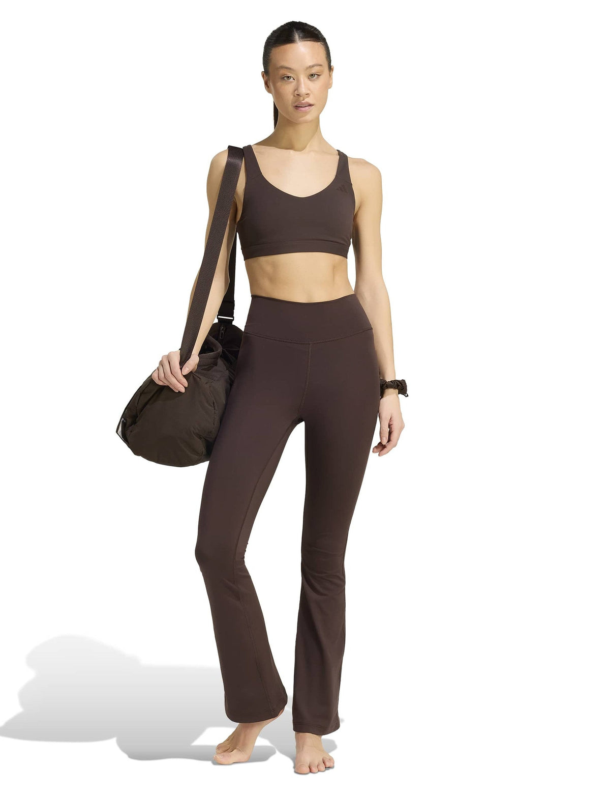 All Me Essentials Flare Leggings - Aurora Coffee