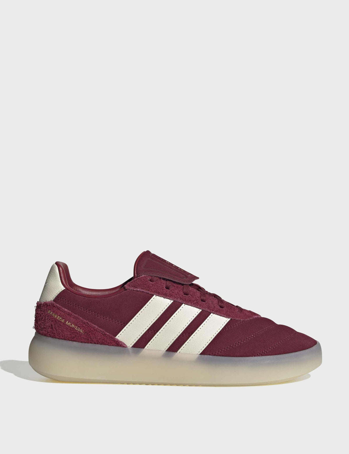 Barreda Mundial Shoes - Collegiate Burgundy/Off White/Gold Metallic