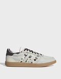 Breaknet Sleek Shoes - Off White/Dark Brown