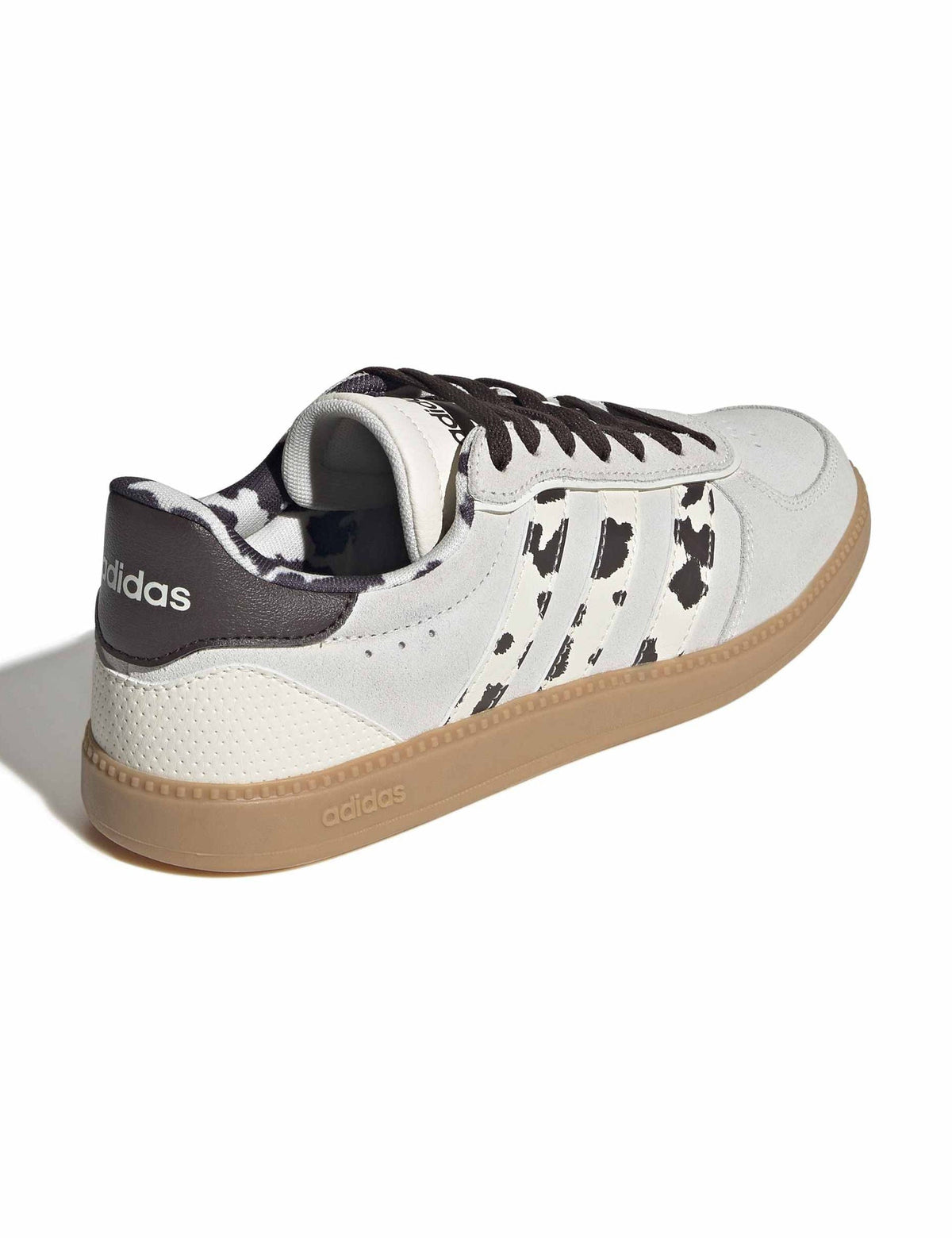 Breaknet Sleek Shoes - Off White/Dark Brown