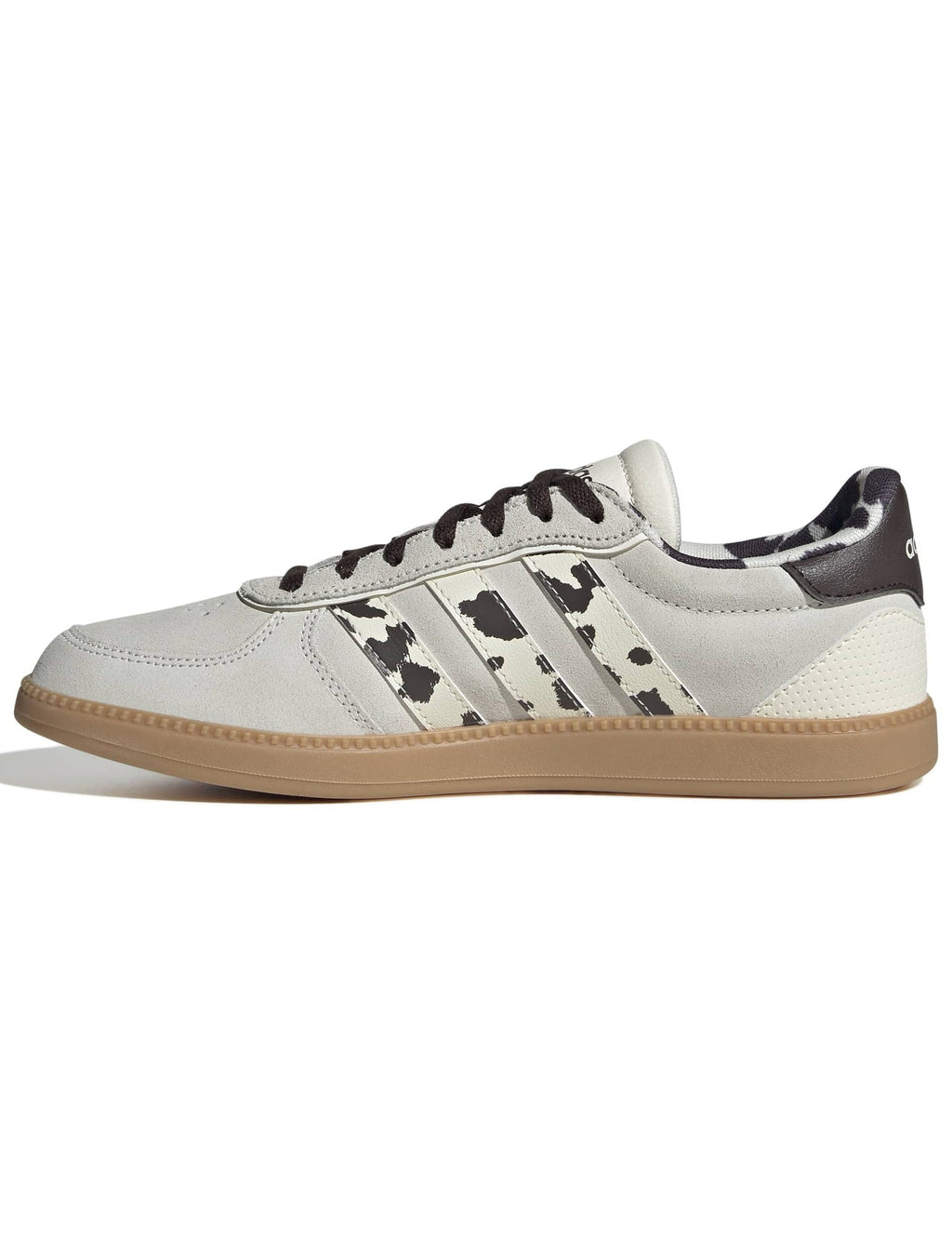 Breaknet Sleek Shoes - Off White/Dark Brown
