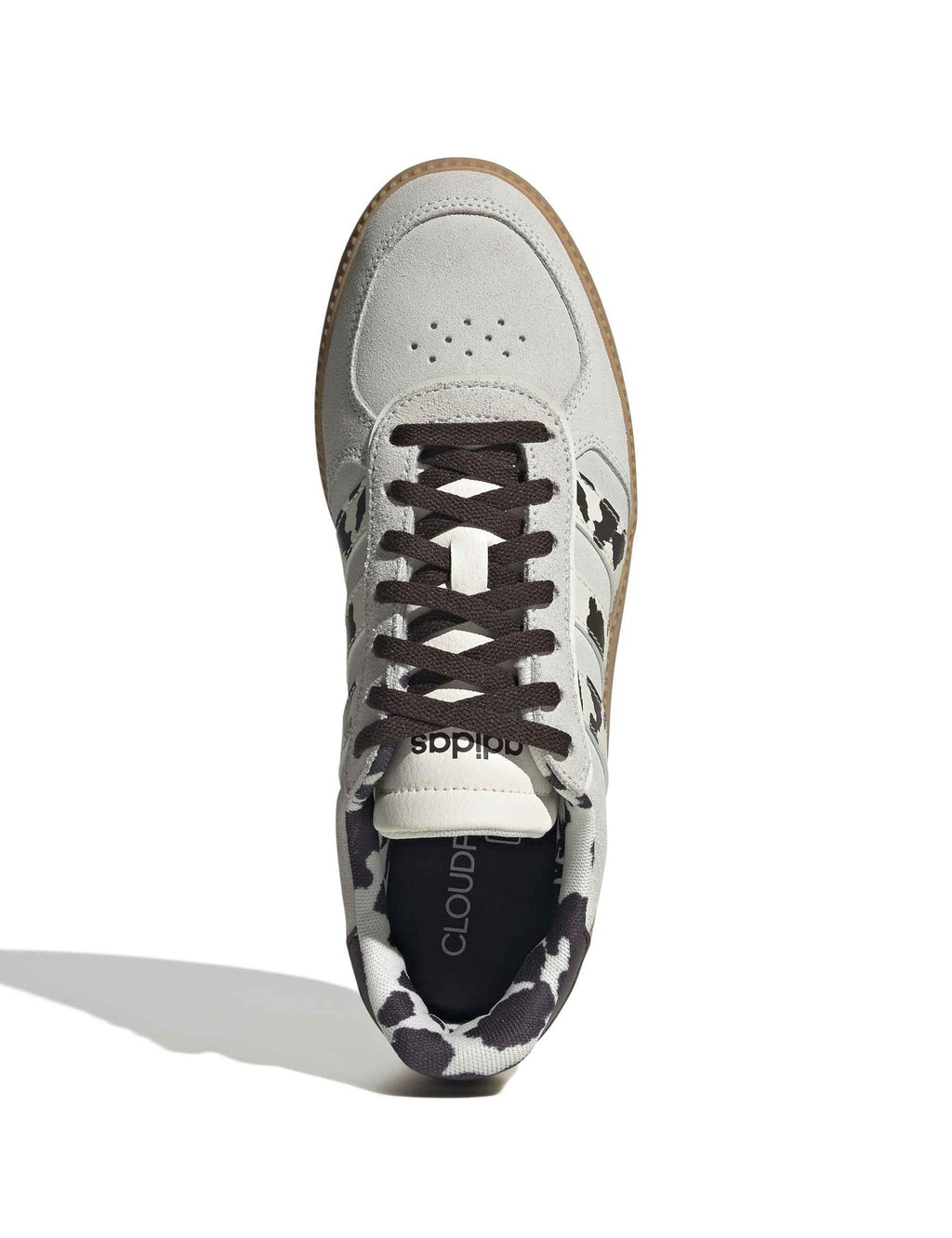 Breaknet Sleek Shoes - Off White/Dark Brown