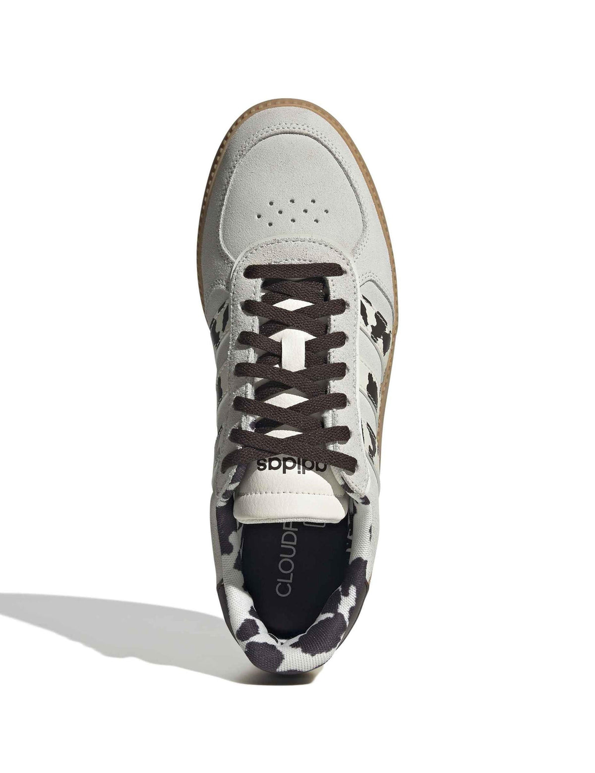 Breaknet Sleek Shoes - Off White/Dark Brown