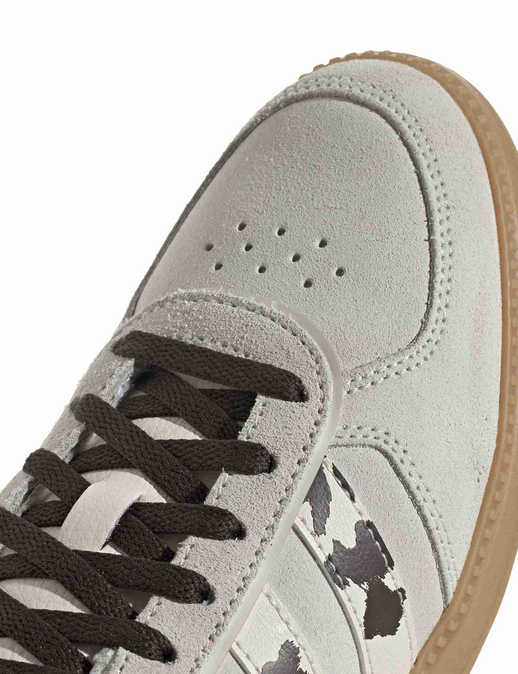 Breaknet Sleek Shoes - Off White/Dark Brown
