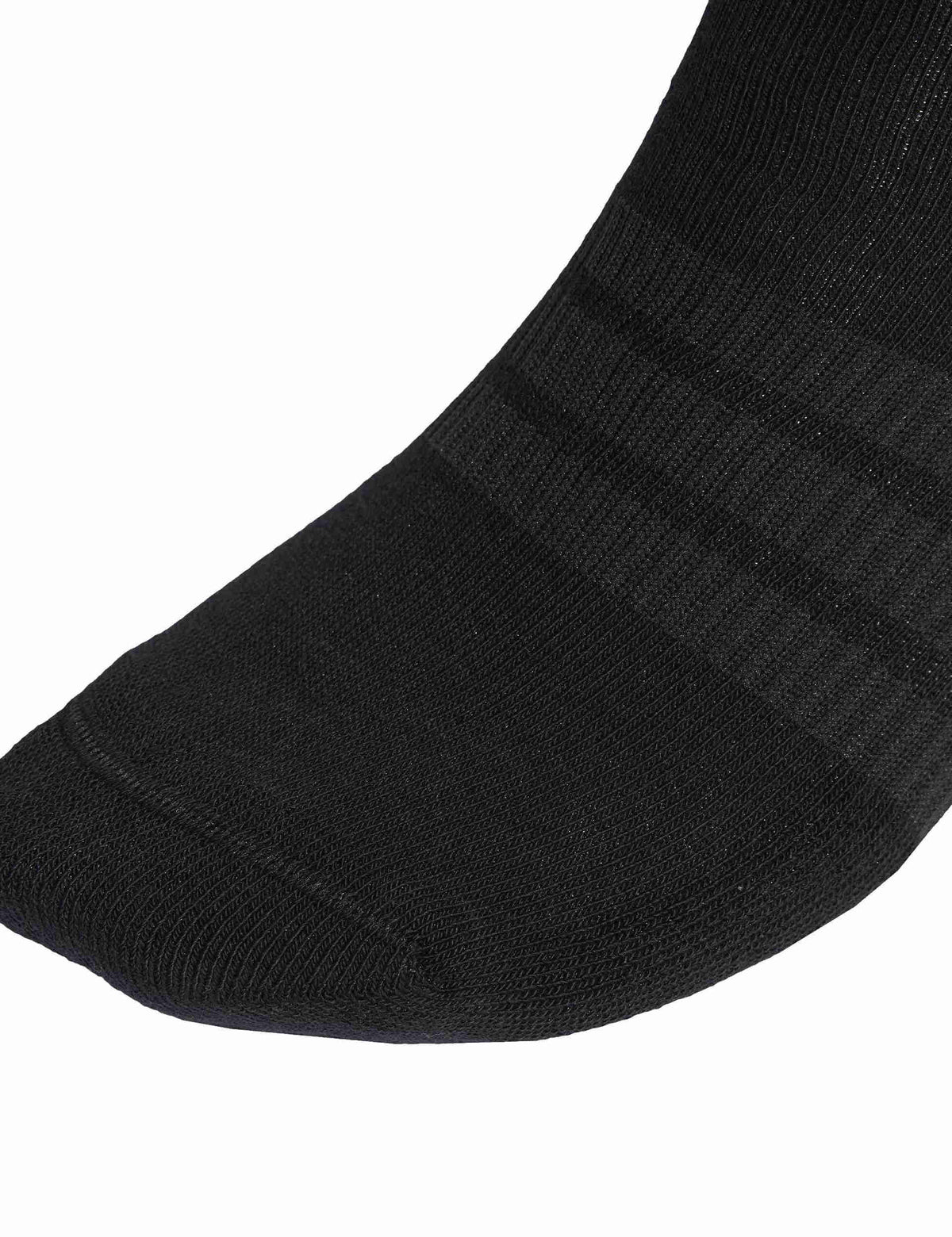 Cushioned Crew Socks 6 Pair Pack - Black/White