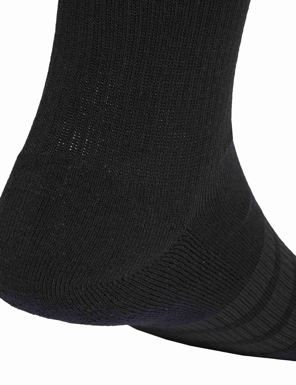 Cushioned Crew Socks 6 Pair Pack - Black/White