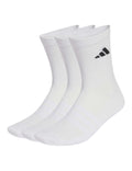 Cushioned Sportswear Crew Socks 3 Pair Pack - White/Black