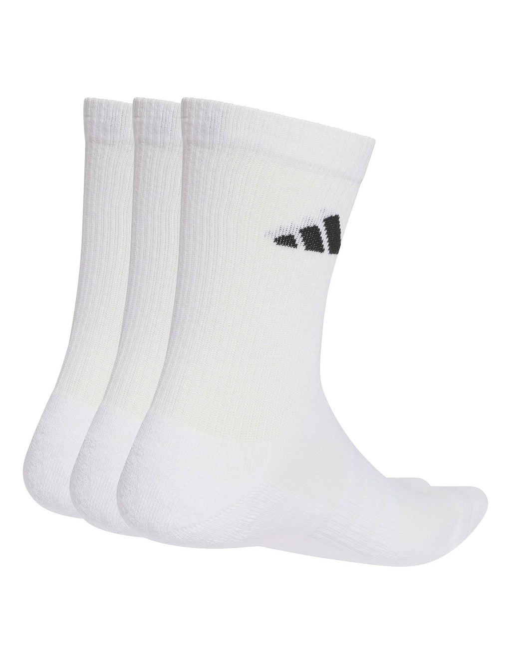 Cushioned Sportswear Crew Socks 3 Pair Pack - White/Black