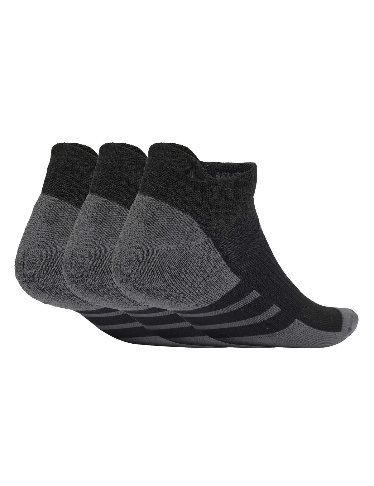 Essentials Climacool Low Cut Socks 3 Pairs - Black/Grey Six