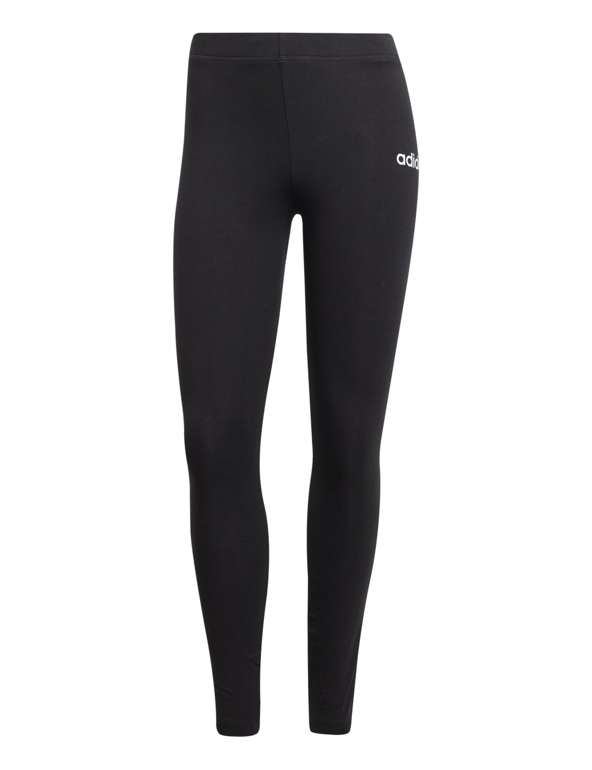 Essentials Linear Cotton Leggings - Black/White