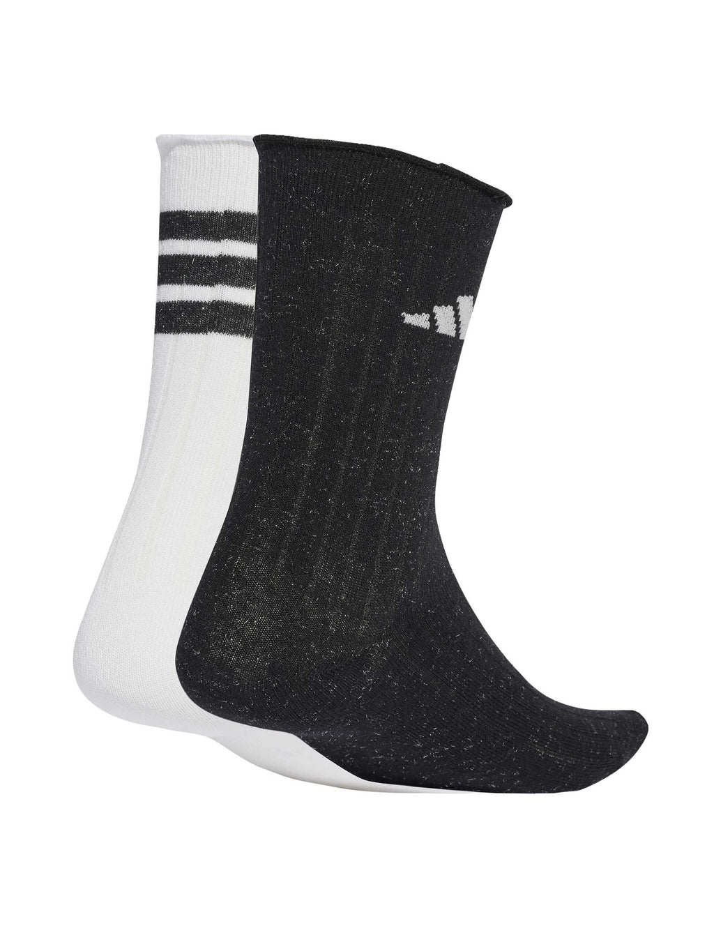 Glow Sock 2 Pack - White/Black/Grey One
