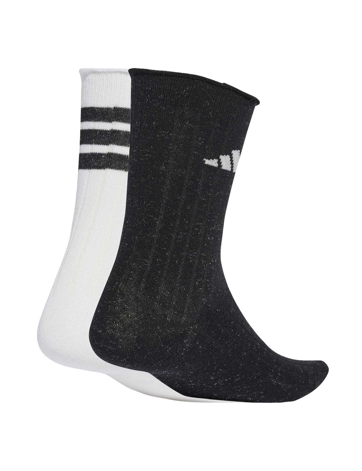 Glow Sock 2 Pack - White/Black/Grey One