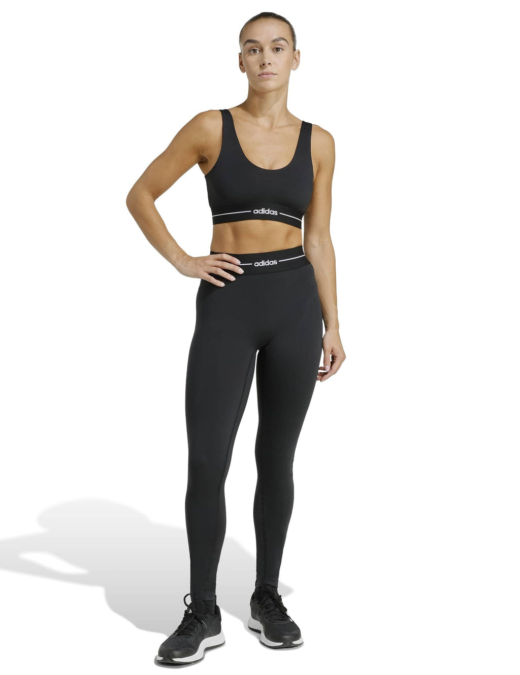 Hyperglam Full Length Leggings - Black