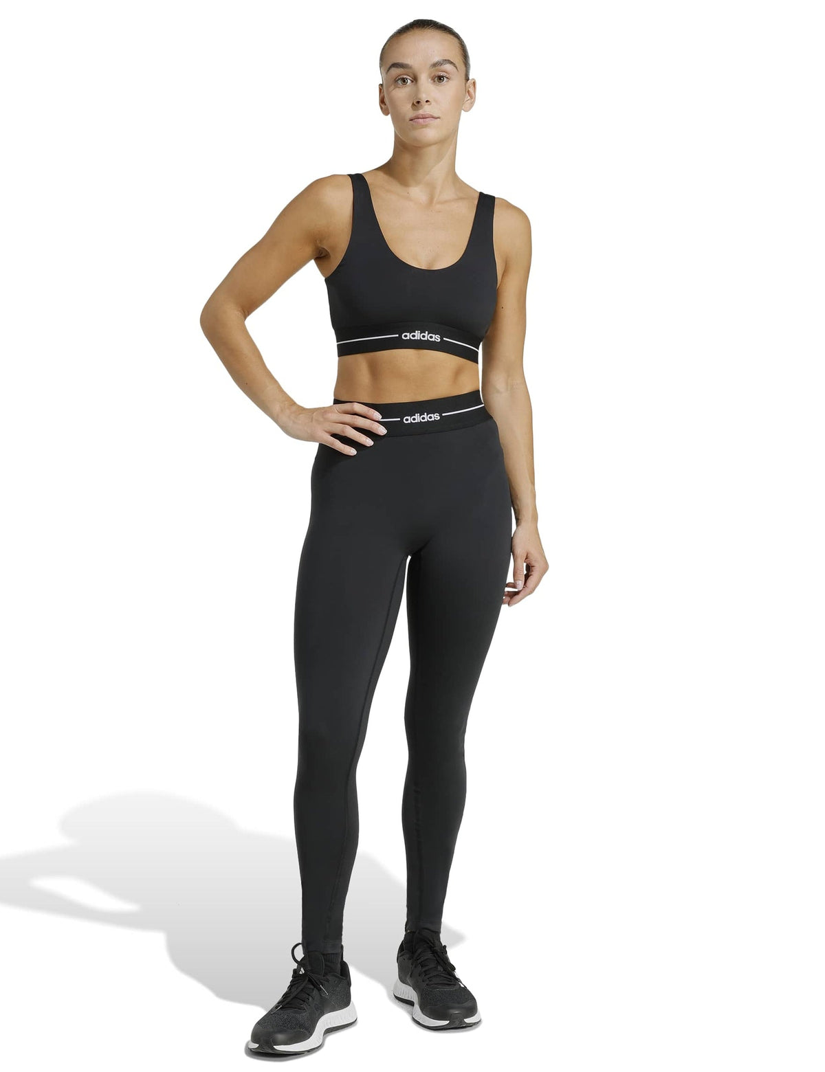 Hyperglam Full Length Leggings - Black