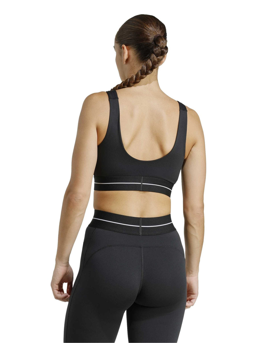 Hyperglam Light Support Sports Bra - Black