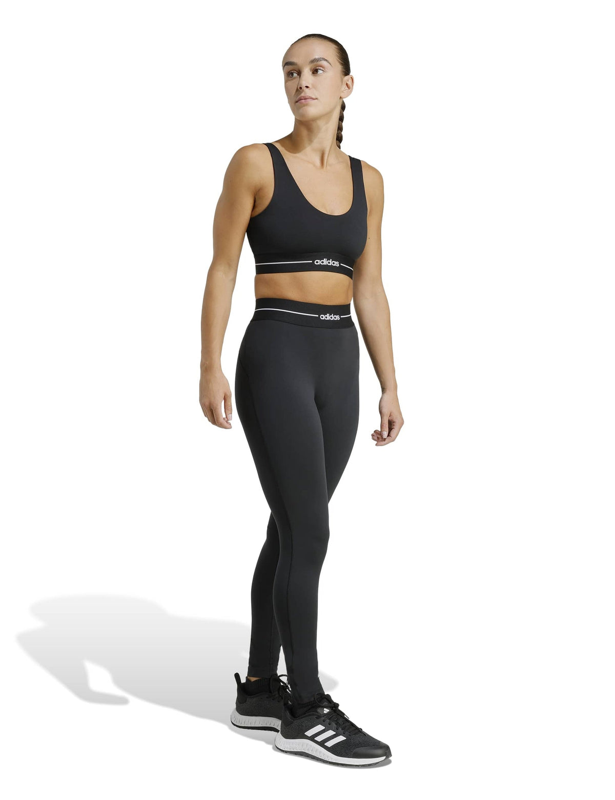 Hyperglam Light Support Sports Bra - Black