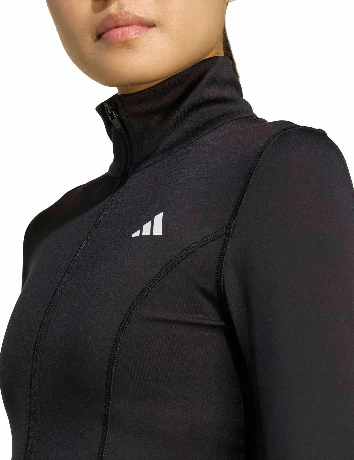 Optime Essentials Full-Zip Jacket - Black