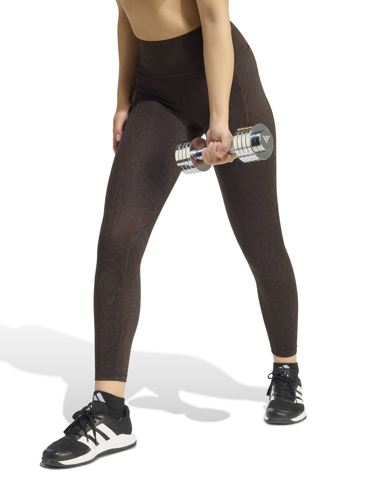 Optime Primelift Snake 7/8 Leggings - Aurora Coffee/Black