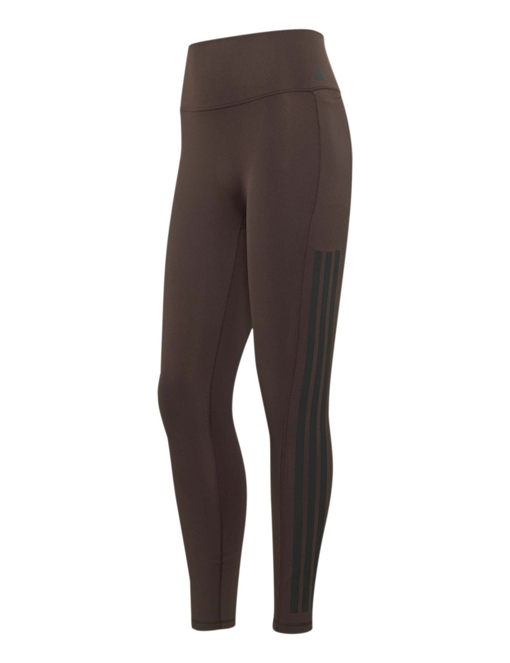 Optime Workout 3-Stripes 7/8 Leggings - Aurora Coffee