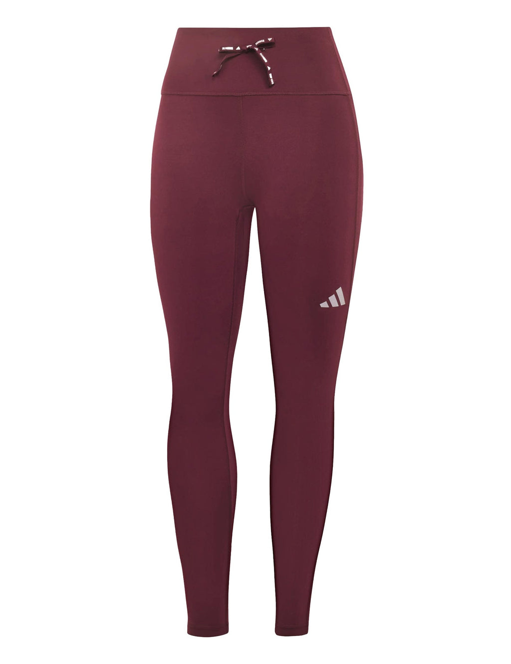 Run Essentials Full Length Leggings - Maroon