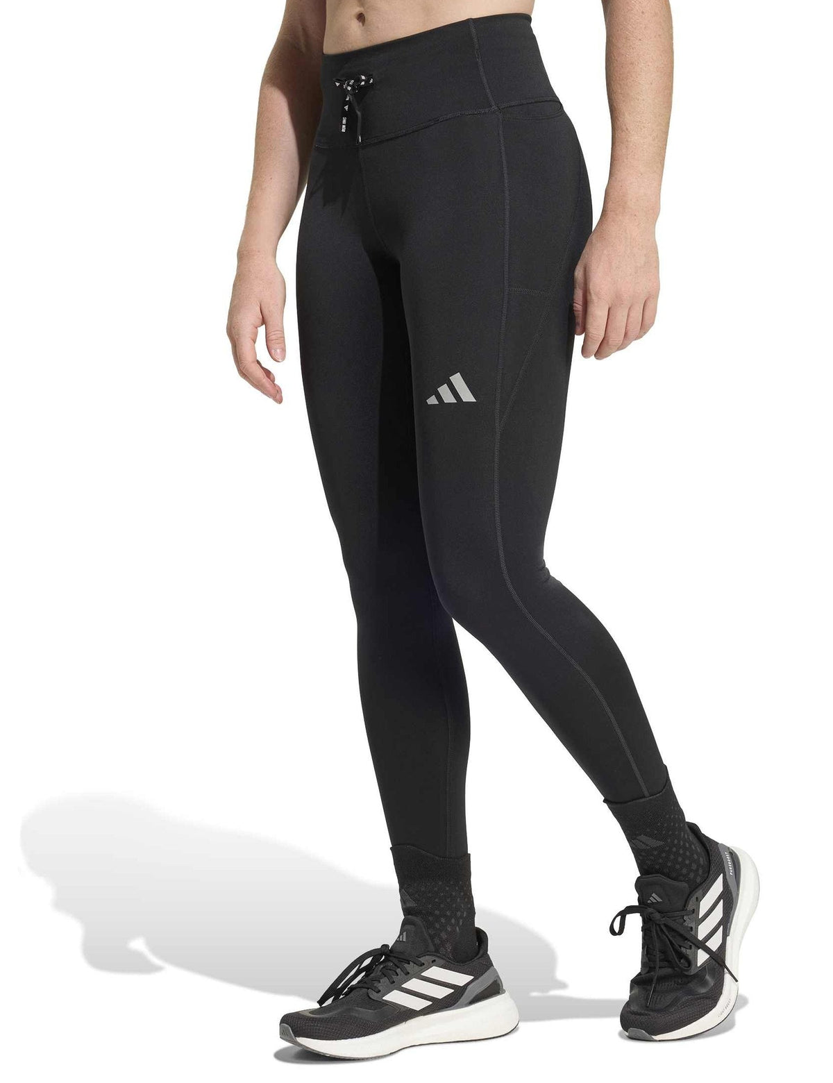 Run Essentials Full Length Leggings - Black
