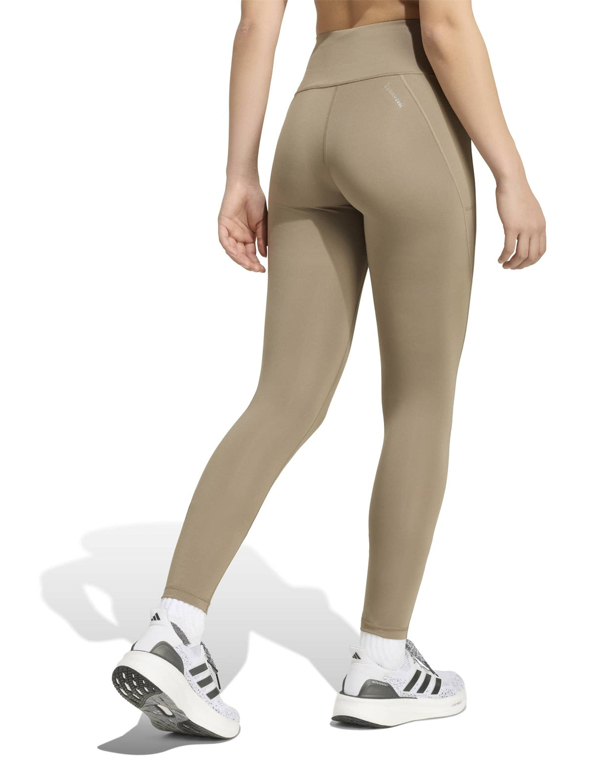 Run Essentials Full Length Leggings - Khaki Six