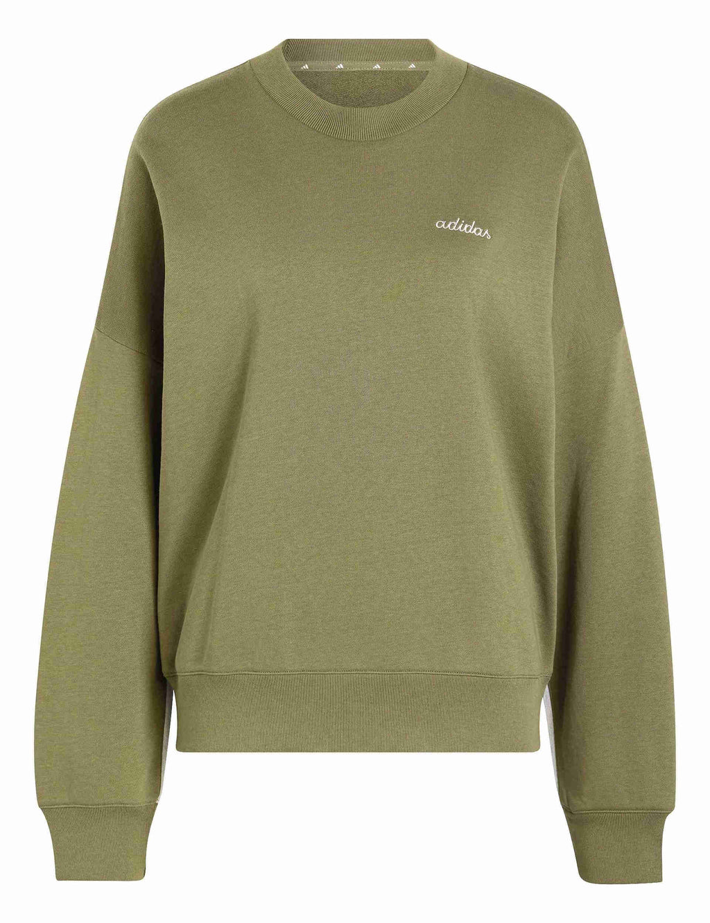 Seasonal Essentials Colorpop Sweatshirt - Olive Strata/Light Solid Grey
