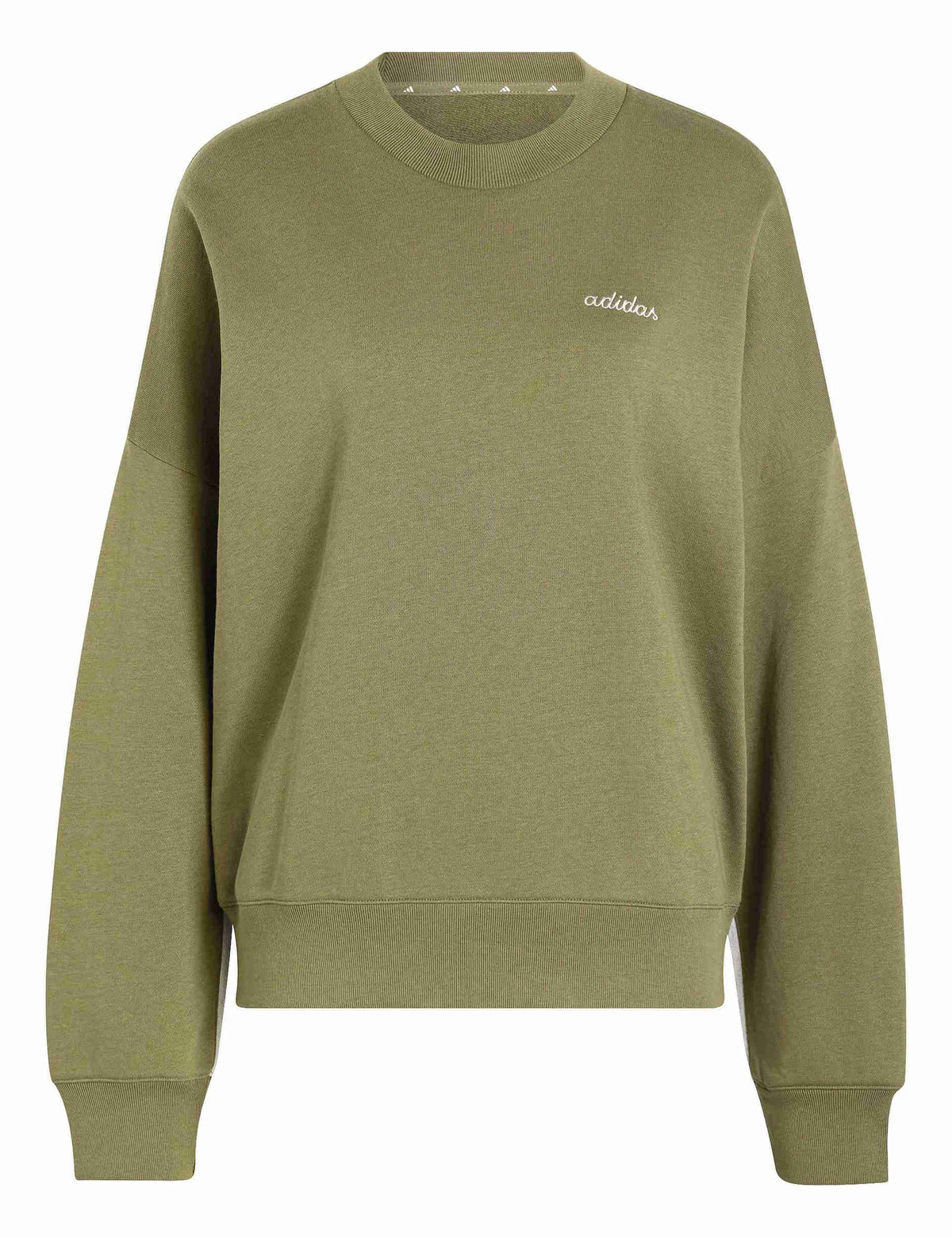 Seasonal Essentials Colorpop Sweatshirt - Olive Strata/Light Solid Grey