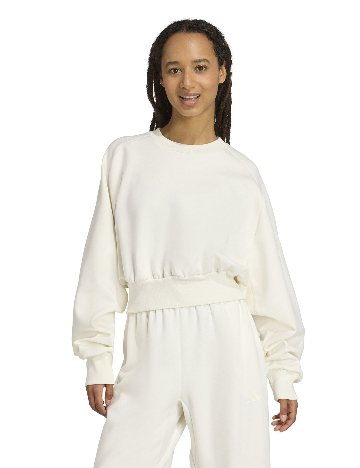 Soft Lux Loose Sweatshirt - Off White