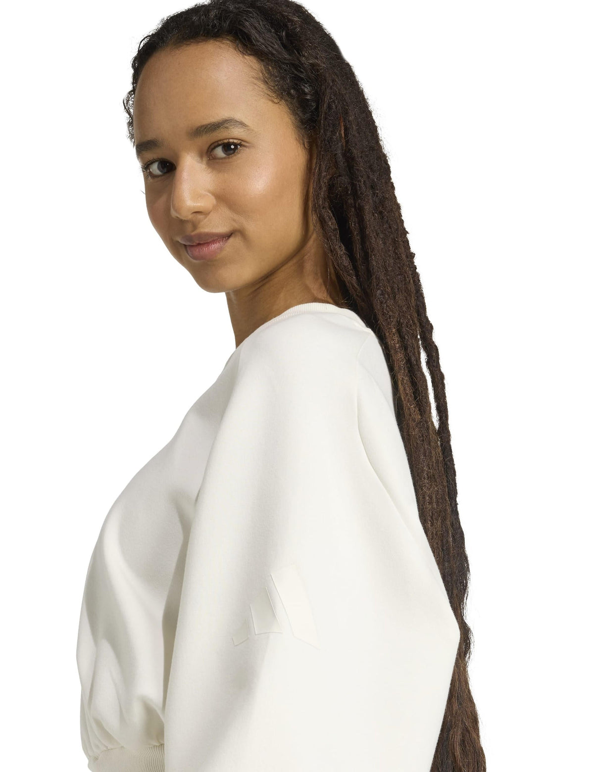 Soft Lux Loose Sweatshirt - Off White