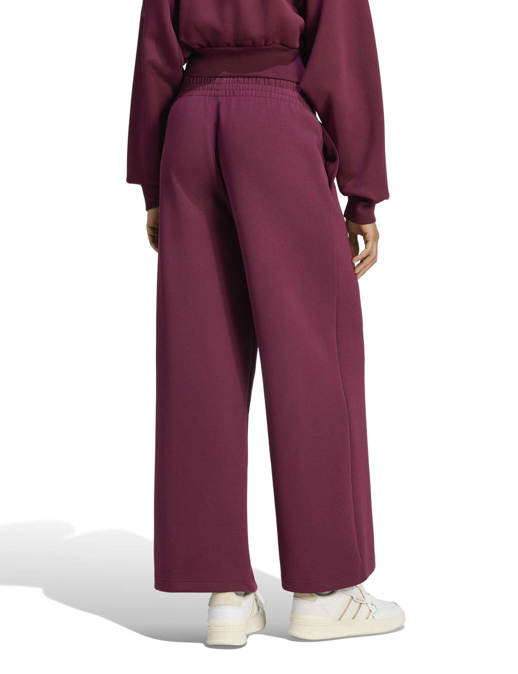 Soft Lux Straight Leg Pants - Maroon