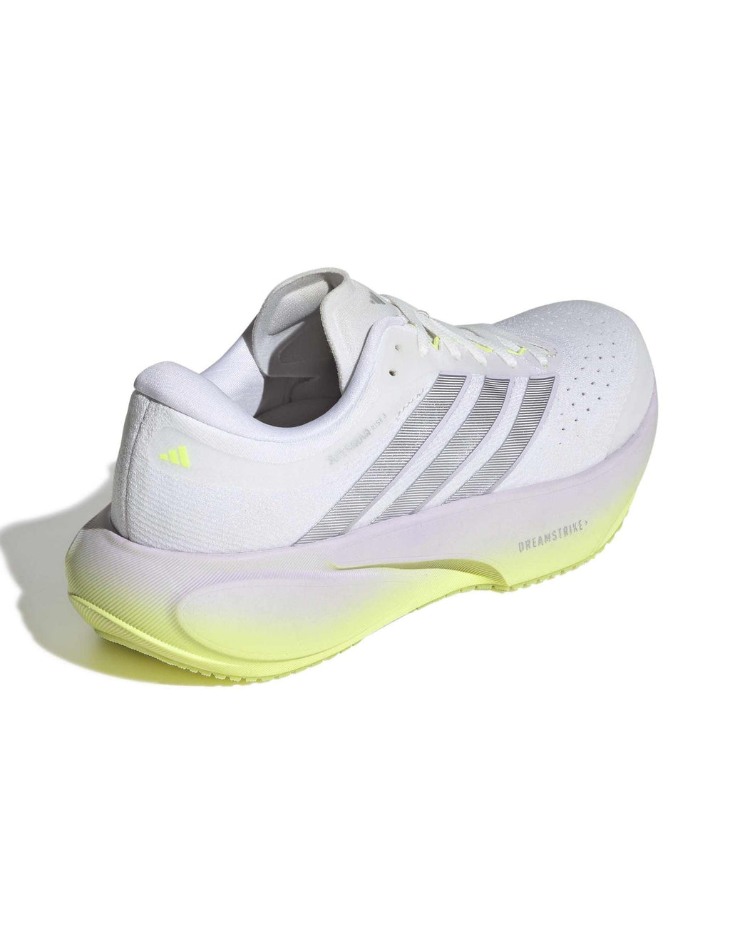 Supernova Rise 3 Running Shoes - Crystal White/Silver Metallic/Purple Tint