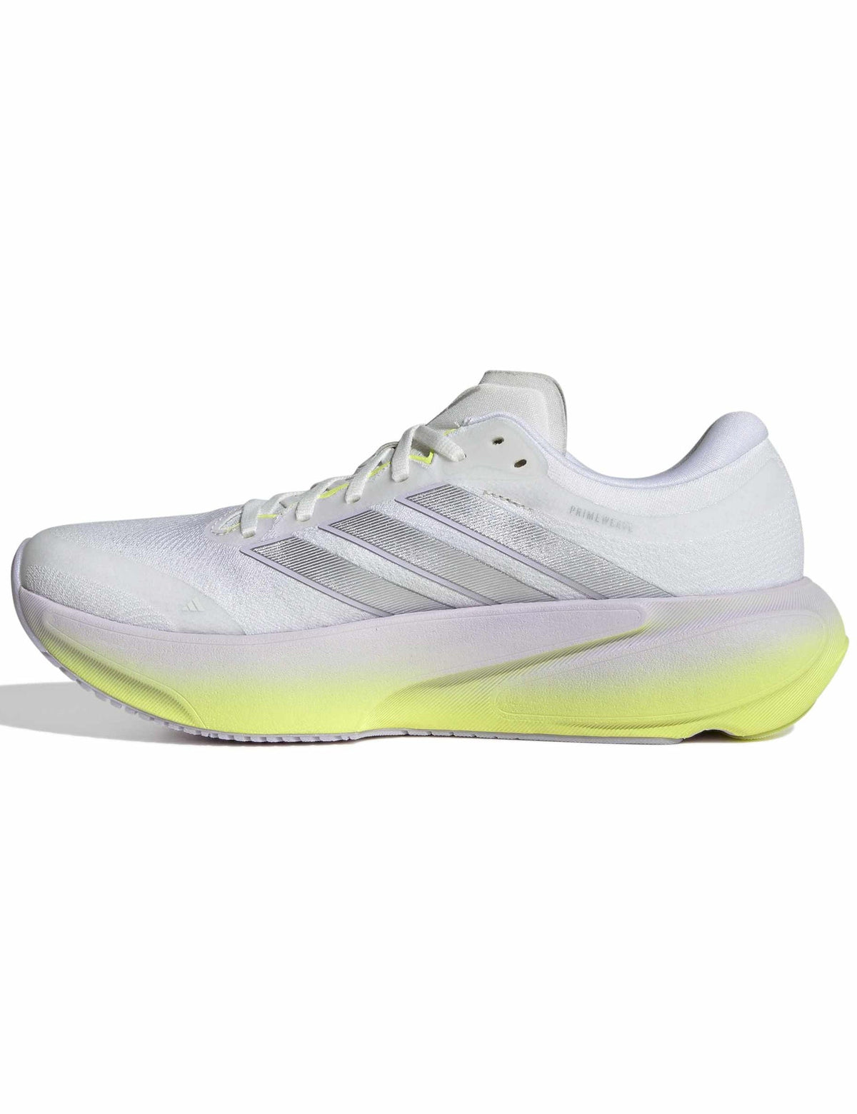 Supernova Rise 3 Running Shoes - Crystal White/Silver Metallic/Purple Tint