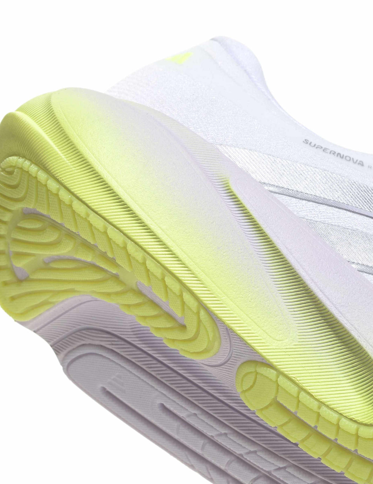 Supernova Rise 3 Running Shoes - Crystal White/Silver Metallic/Purple Tint