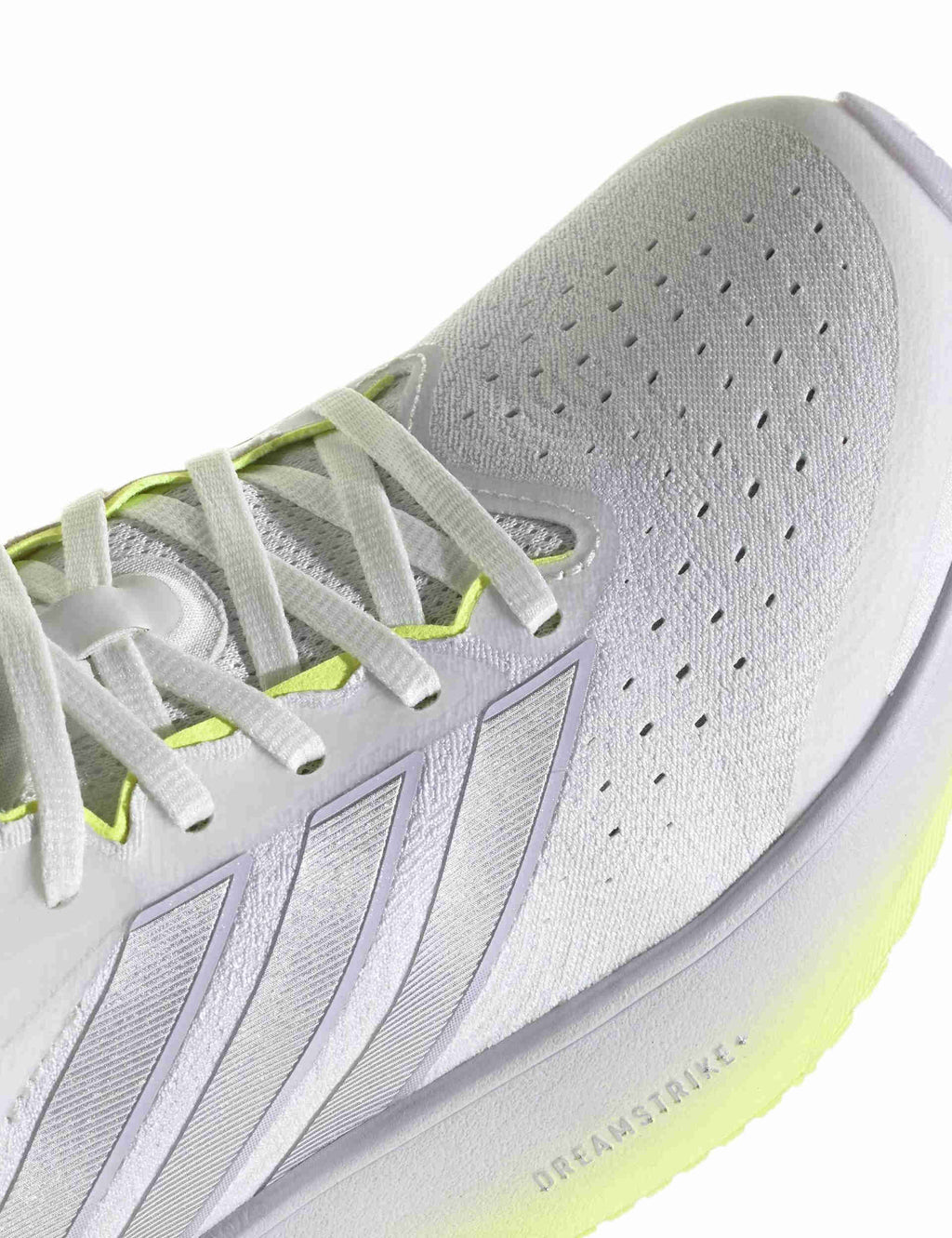 Supernova Rise 3 Running Shoes - Crystal White/Silver Metallic/Purple Tint